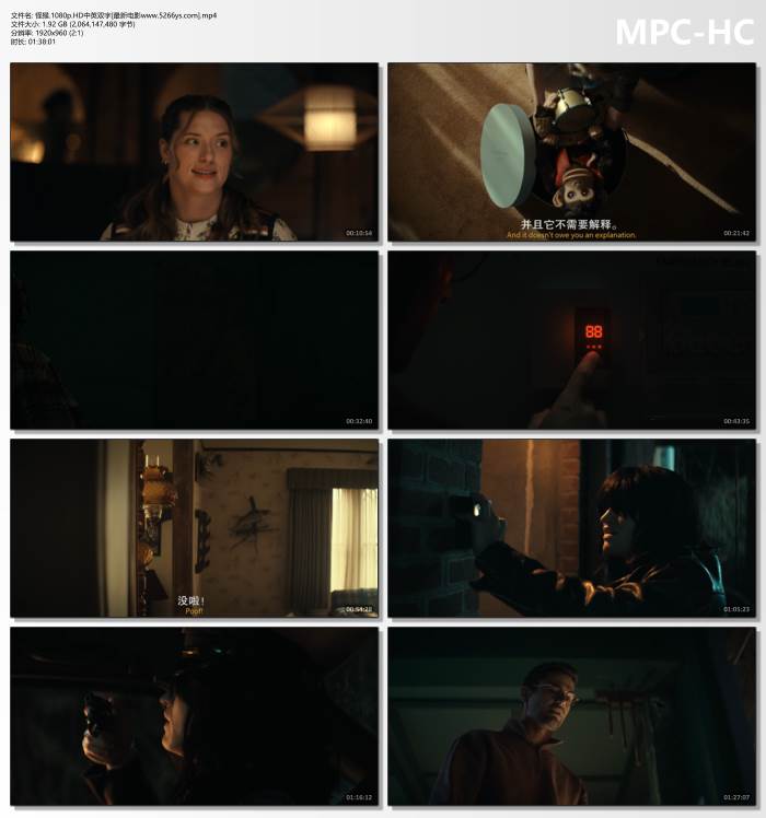 2025年美国喜剧恐怖片《怪猴》1080p中英双字