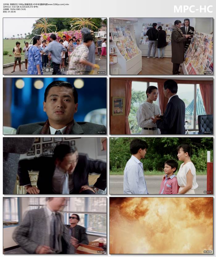 1987年周润发,刘德华《江湖情之英雄好汉》1080P国粤双语