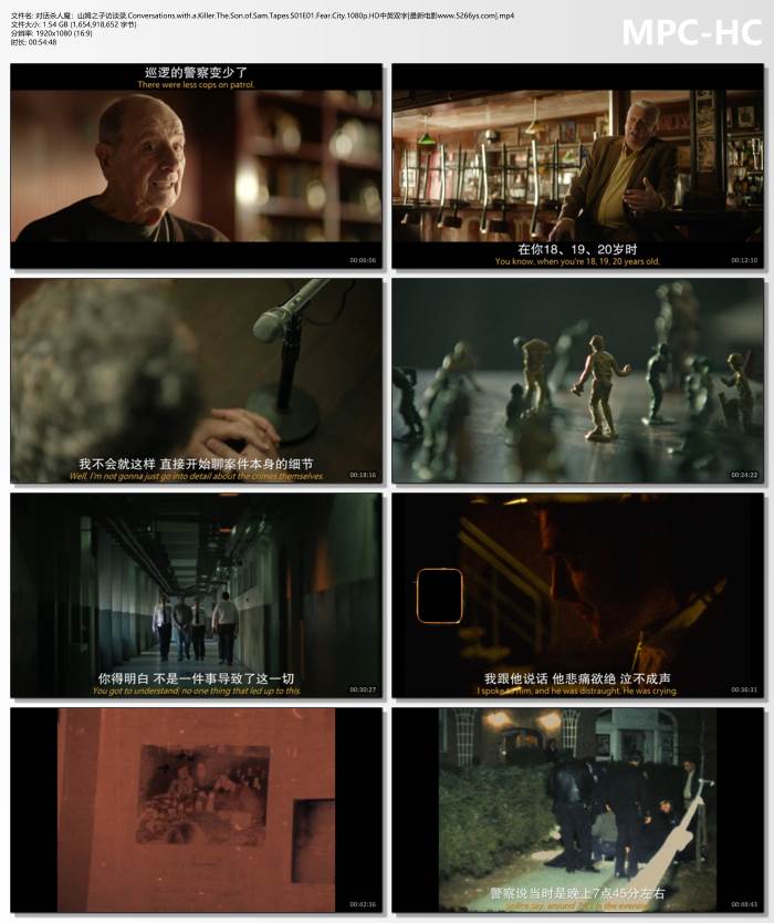 2025年美国纪录片《对话杀人魔：山姆之子访谈录》1080P中英双字