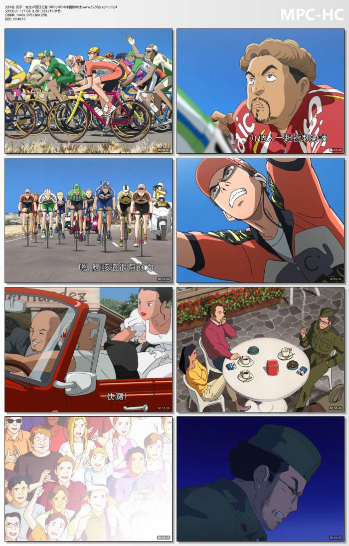 2003年日本8.5分动画片《茄子：安达卢西亚之夏》1080P中字